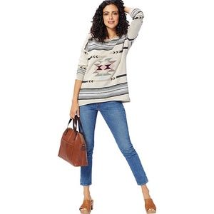 NWT Pendleton Medallion Southwest Sweater Large